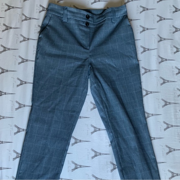 REITMANS HIGH WAISTED LIGHT BLUE DRESS PANTS SIZE 8 WOMENS - Picture 2 of 5